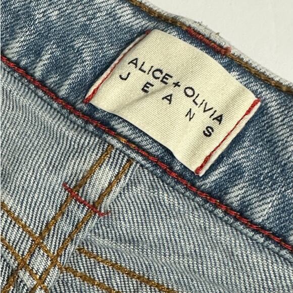 Alice + Olivia Bootcut Studded Bodie Jean size 26 - Picture 3 of 9